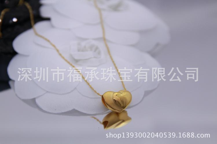 深圳珠宝厂家批发3D硬金黄金 999千足项链的时尚革命与财富密码